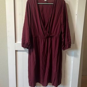 Maron Old Navy dress